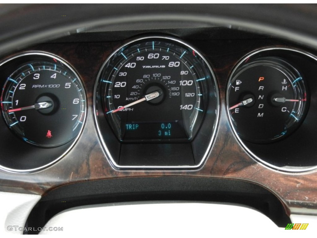 2012 Ford Taurus Limited Gauges Photo #56713589