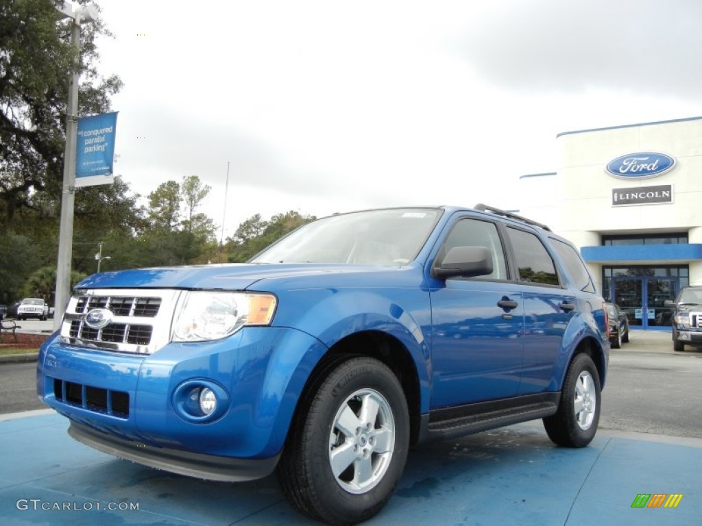 2012 Escape XLT V6 - Blue Flame Metallic / Stone photo #1