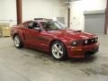 2008 Dark Candy Apple Red Ford Mustang GT/CS California Special Coupe  photo #7