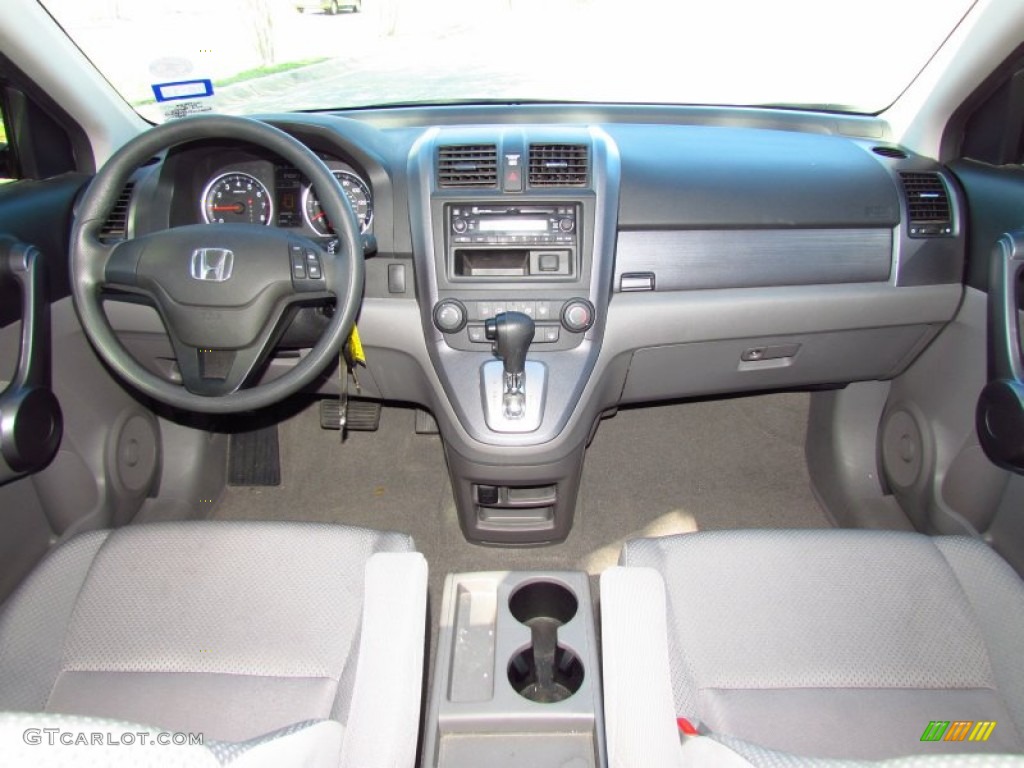 2009 Honda CR-V LX Gray Dashboard Photo #56716022