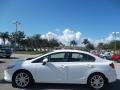Taffeta White - Civic LX Sedan Photo No. 12