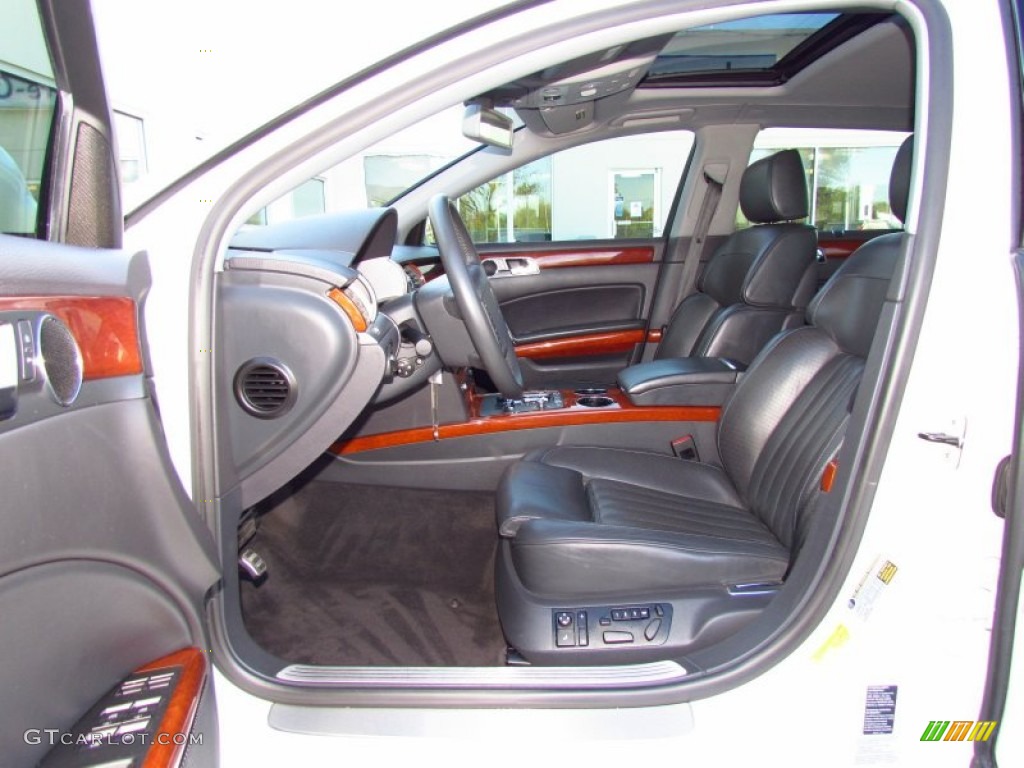 Anthracite Interior 2005 Volkswagen Phaeton V8 4Motion Sedan Photo #56716934