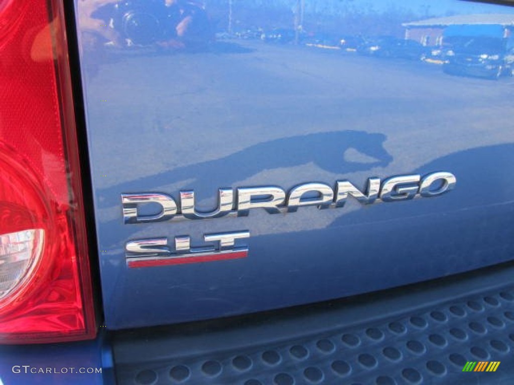 2008 Durango SLT 4x4 - Marine Blue Pearl / Dark/Light Slate Gray photo #6