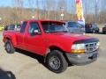 Bright Red 1998 Ford Ranger XLT Extended Cab Exterior