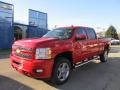 2012 Victory Red Chevrolet Silverado 2500HD LT Crew Cab 4x4  photo #1