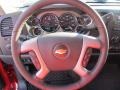 Ebony Steering Wheel Photo for 2012 Chevrolet Silverado 2500HD #56719292
