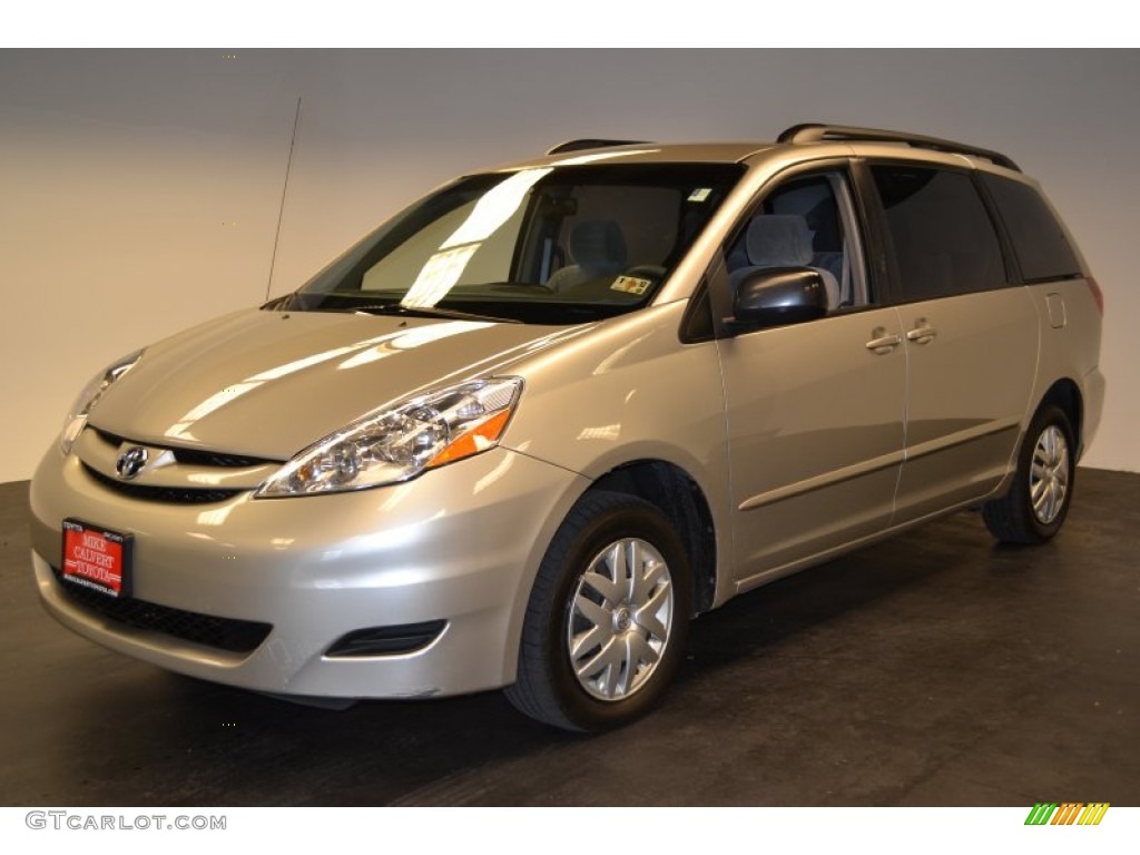 Silver Shadow Pearl 2006 Toyota Sienna CE Exterior Photo #56721074
