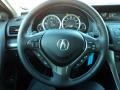 Ebony 2012 Acura TSX Sedan Steering Wheel