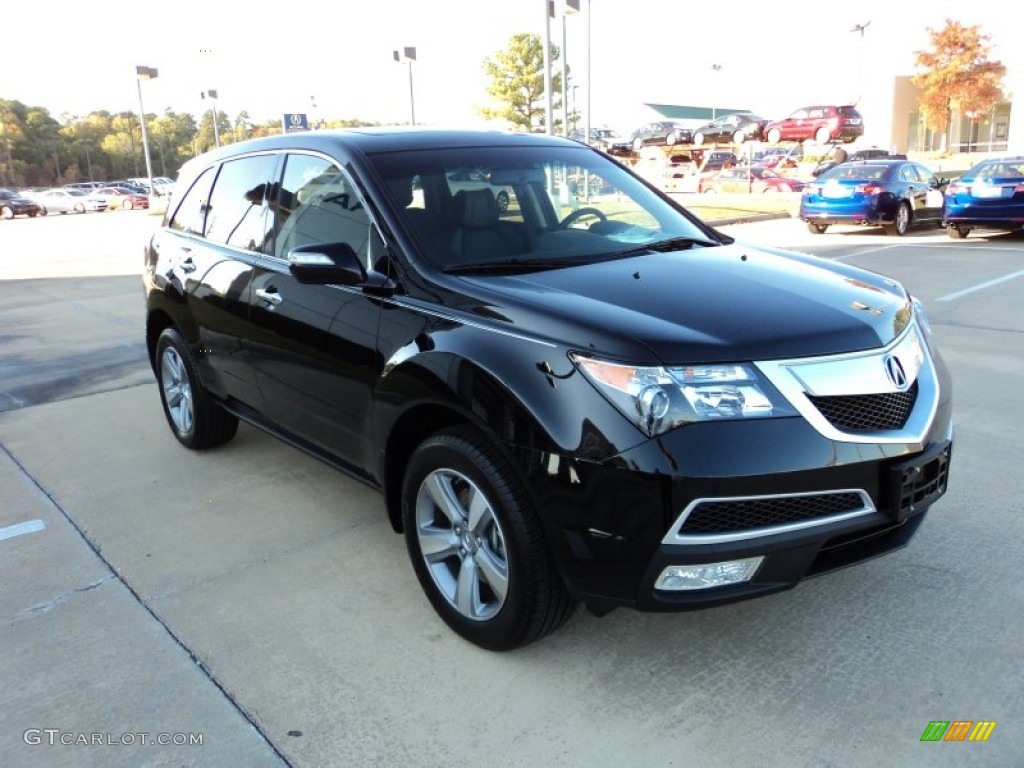 Crystal Black Pearl 2011 Acura MDX Technology Exterior Photo #56722379
