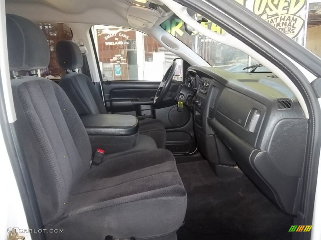 2005 Ram 1500 SLT Quad Cab - Bright White / Dark Slate Gray photo #17