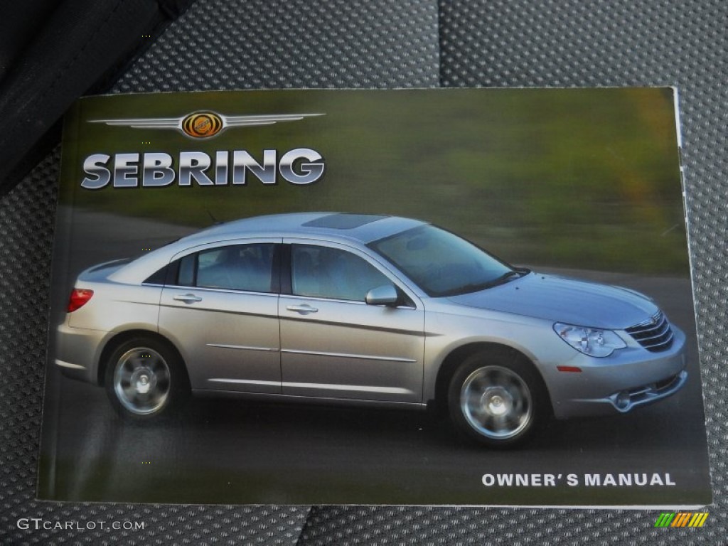 2007 Sebring Sedan - Inferno Red Crystal Pearl / Dark Slate Gray/Light Slate Gray photo #18