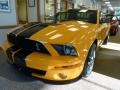 2008 Grabber Orange Ford Mustang Shelby GT500 Coupe  photo #1