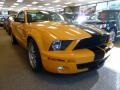 2008 Grabber Orange Ford Mustang Shelby GT500 Coupe  photo #5