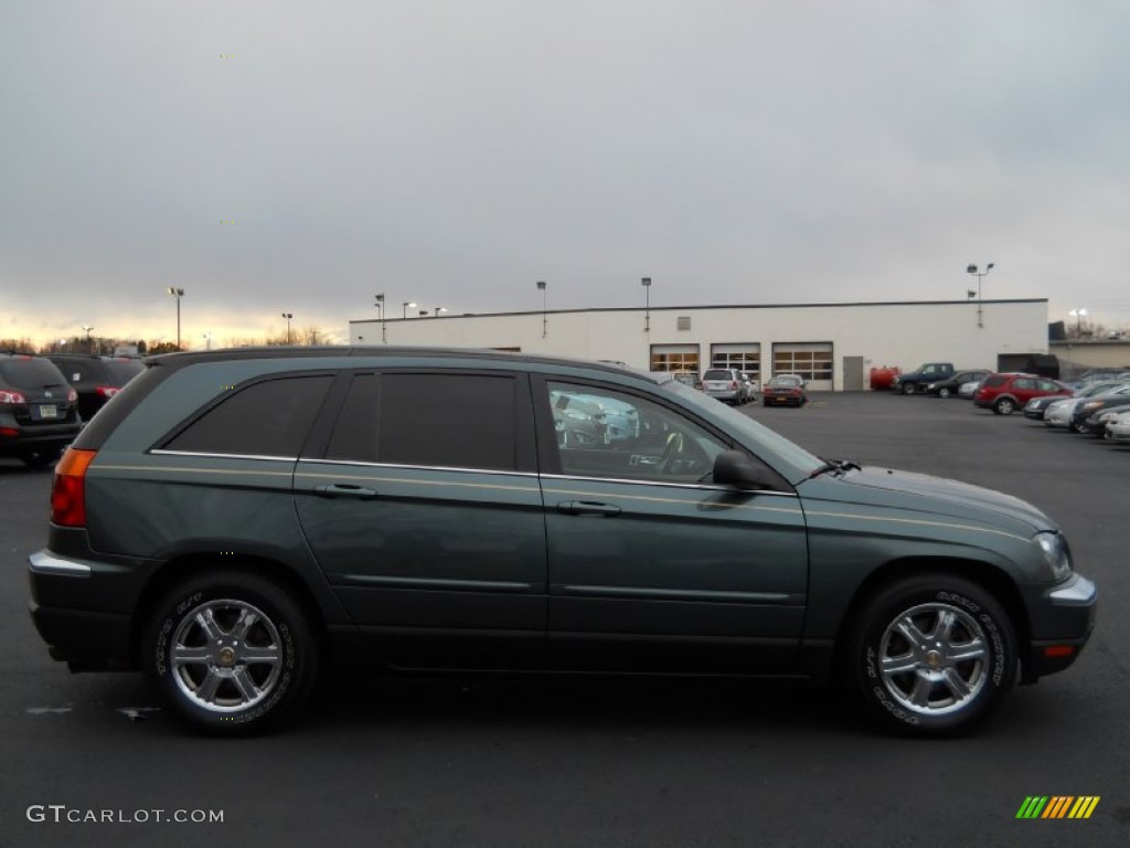 2004 Pacifica AWD - Onyx Green Pearl / Light Taupe photo #24
