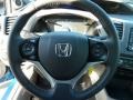 Gray 2012 Honda Civic EX-L Sedan Steering Wheel