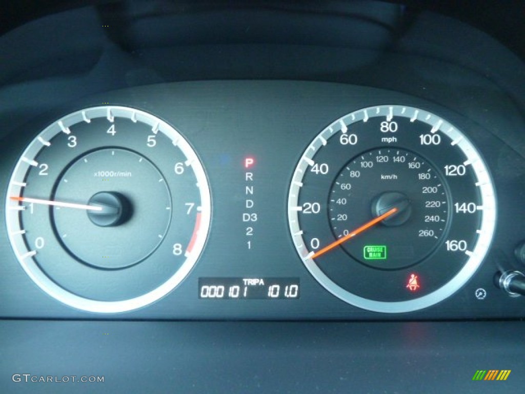 2012 Honda Accord EX Sedan Gauges Photo #56725166