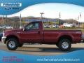 2001 Toreador Red Metallic Ford F250 Super Duty XLT Regular Cab 4x4  photo #2