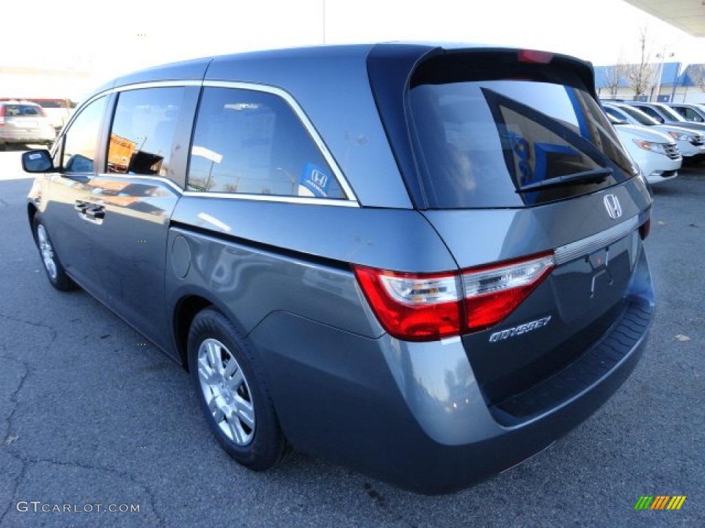 Polished Metal Metallic 2012 Honda Odyssey LX Exterior Photo #56725883
