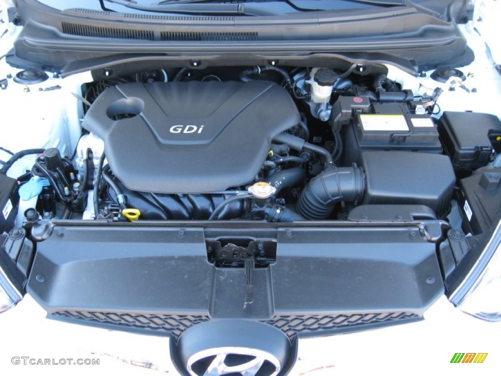 2012 Hyundai Veloster Standard Veloster Model 1.6 Liter GDI DOHC 16-Valve Dual-CVVT 4 Cylinder Engine Photo #56726072