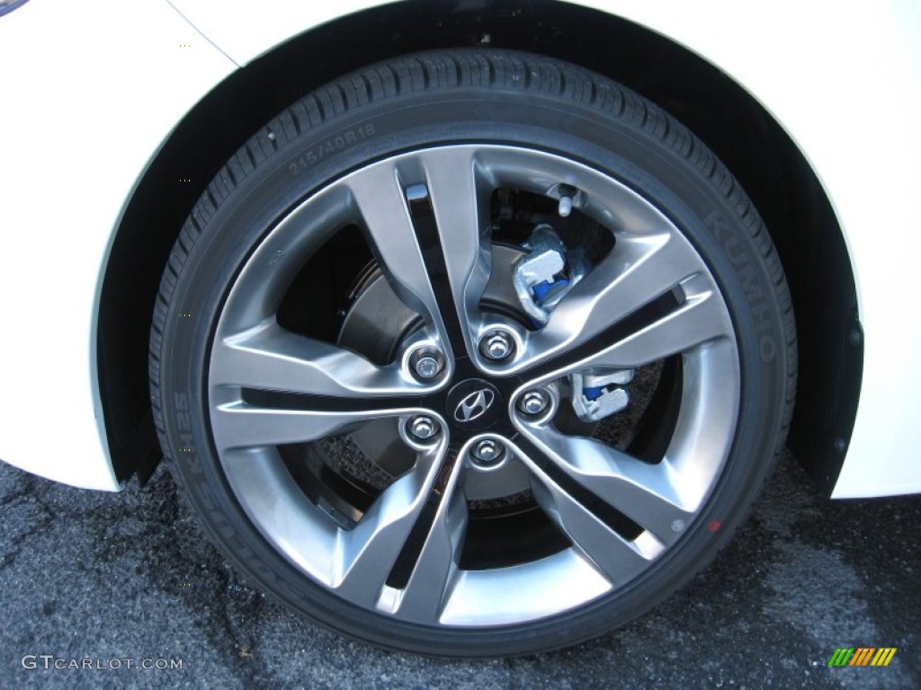 2012 Hyundai Veloster Standard Veloster Model Wheel Photo #56726081