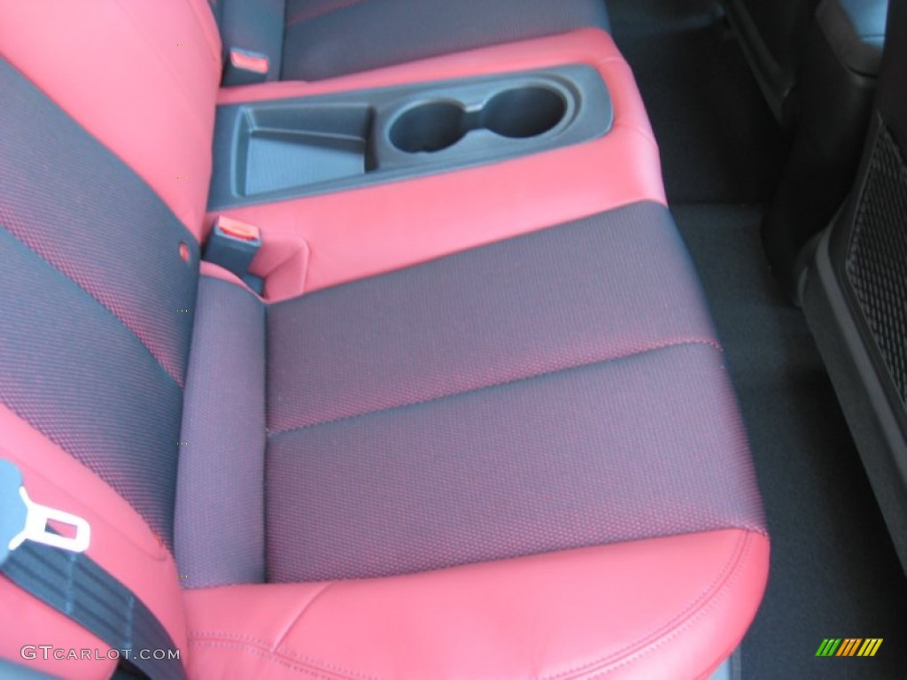 Black/Red Interior 2012 Hyundai Veloster Standard Veloster Model Photo #56726135