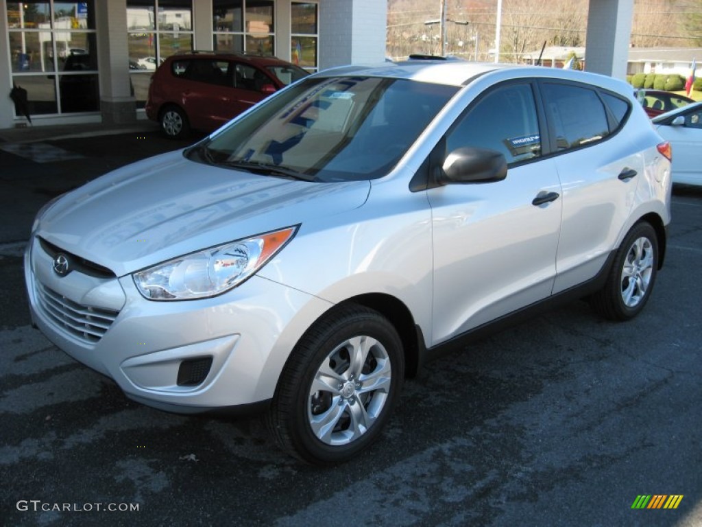 Diamond Silver 2012 Hyundai Tucson GL Exterior Photo #56726249