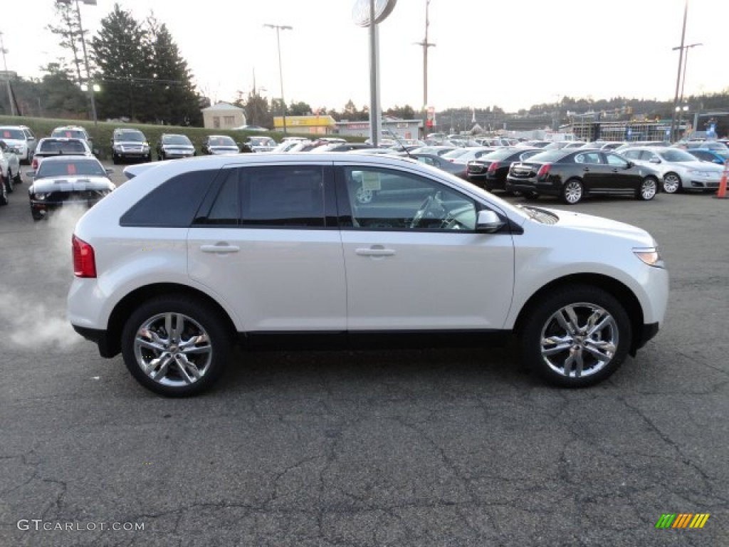 2012 Edge SEL - White Platinum Metallic Tri-Coat / Medium Light Stone photo #5