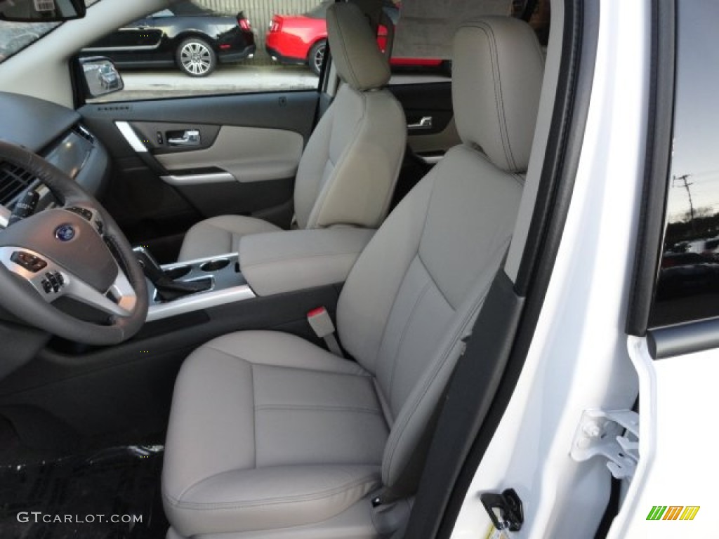 Medium Light Stone Interior 2012 Ford Edge SEL Photo #56726727