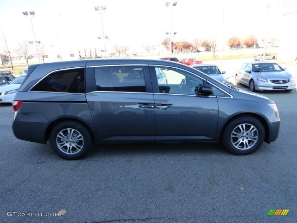 Polished Metal Metallic 2012 Honda Odyssey EX Exterior Photo #56726942
