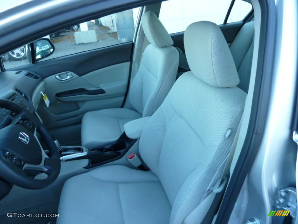 Stone Interior 2012 Honda Civic EX Sedan Photo #56727152