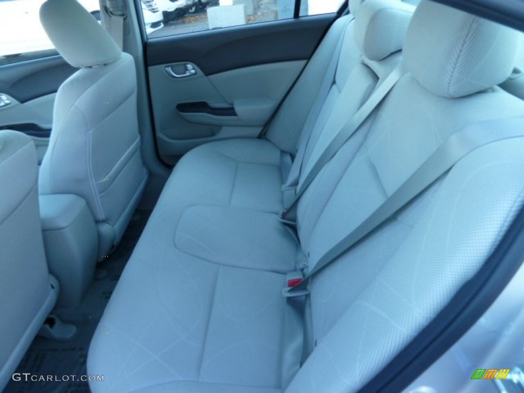 Stone Interior 2012 Honda Civic EX Sedan Photo #56727163