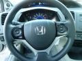 Stone 2012 Honda Civic EX Sedan Steering Wheel