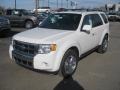 2012 White Suede Ford Escape Limited  photo #1