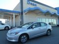 Alabaster Silver Metallic 2012 Honda Civic Hybrid Sedan