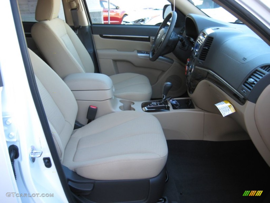 Beige Interior 2012 Hyundai Santa Fe GLS AWD Photo #56727647