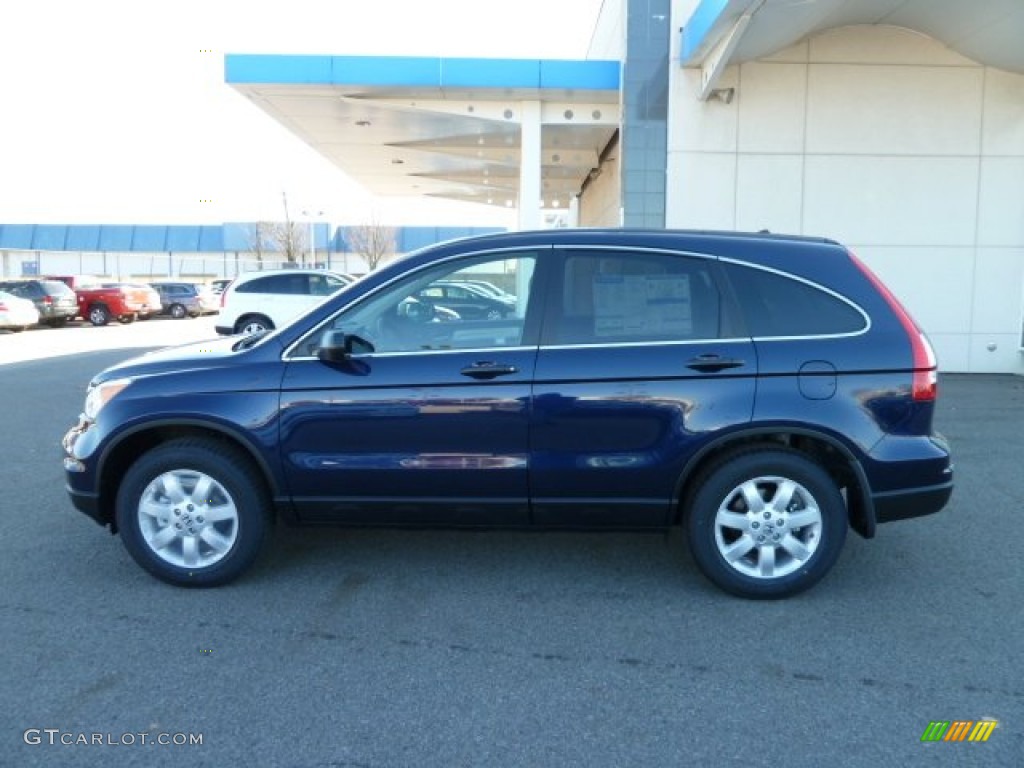 2011 CR-V SE 4WD - Royal Blue Pearl / Gray photo #2