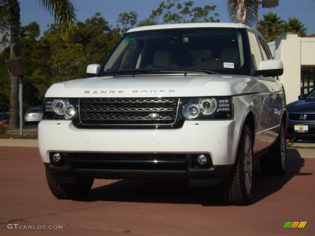 2012 Range Rover HSE LUX - Fuji White / Ivory photo #1