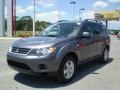 2007 Graphite Gray Pearl Mitsubishi Outlander LS  photo #3