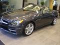 2012 Steel Grey Metallic Mercedes-Benz SLK 350 Roadster  photo #2