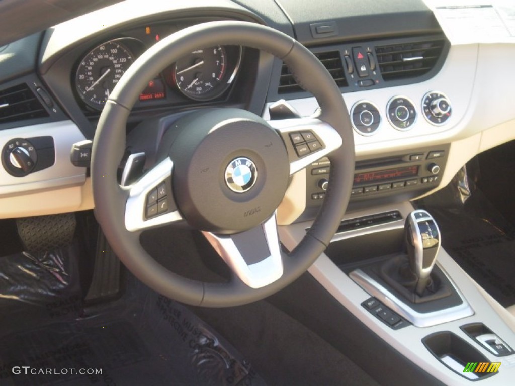2012 Z4 sDrive28i - Deep Sea Blue Metallic / Beige photo #5