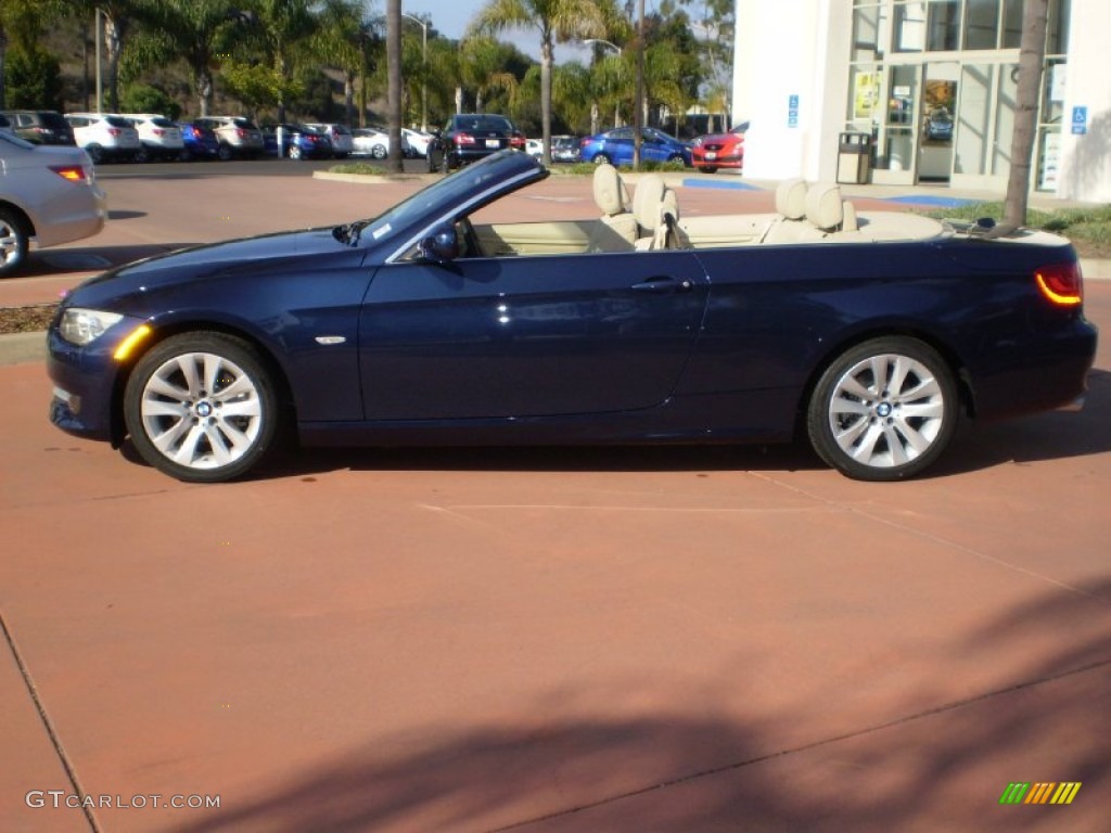 Deep Sea Blue Metallic 2012 BMW 3 Series 328i Convertible Exterior Photo #56728115