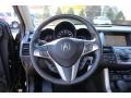 Ebony 2011 Acura RDX Technology SH-AWD Steering Wheel