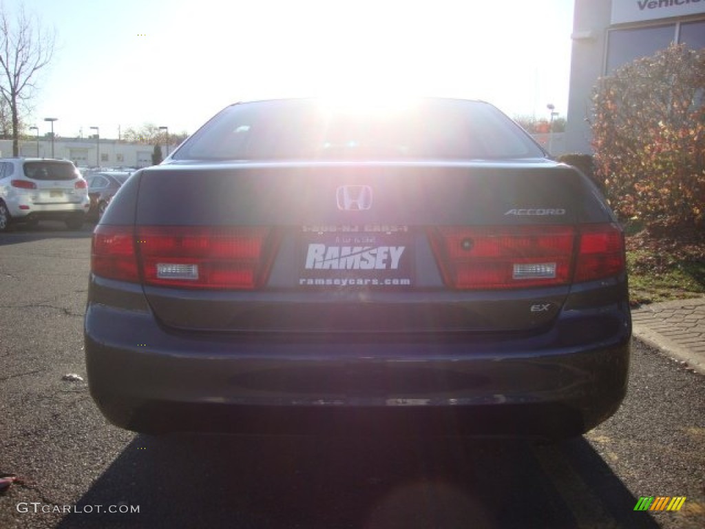 2005 Accord EX Sedan - Graphite Pearl / Black photo #5