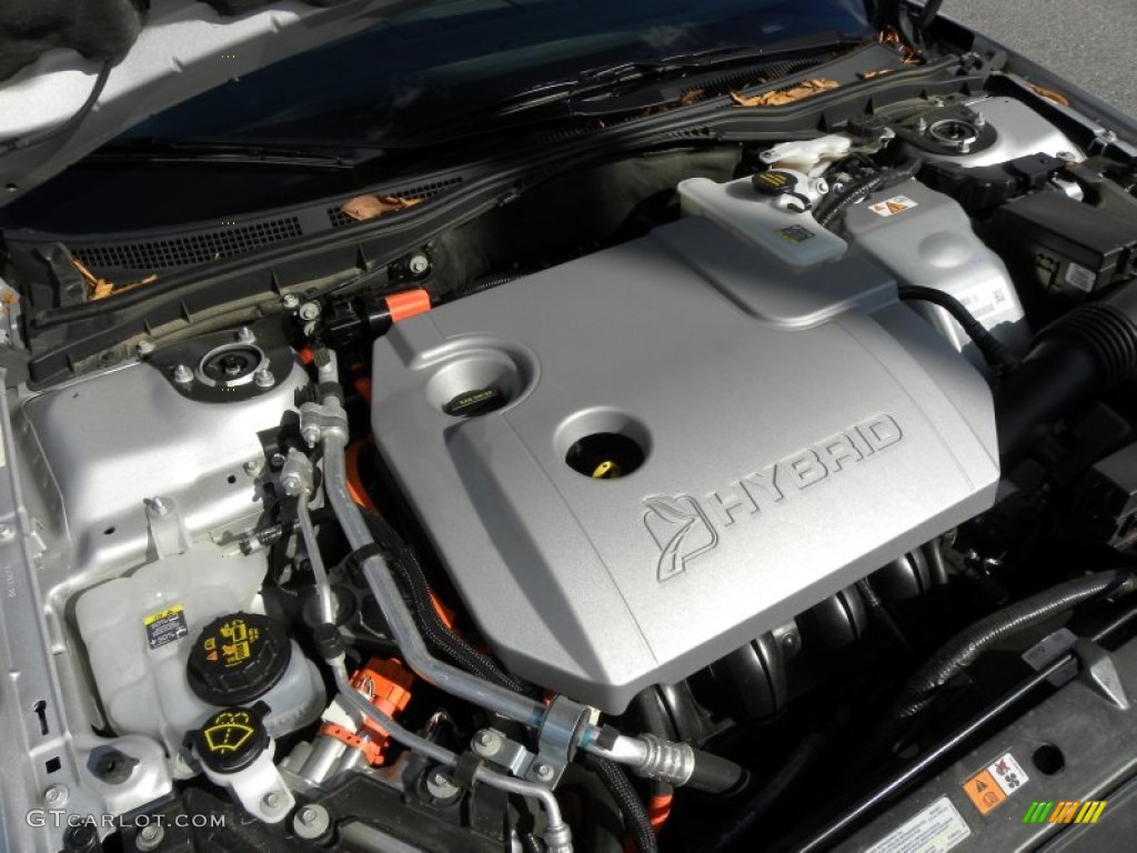 2011 Ford Fusion Hybrid 2.5 Liter Atkinson Cycle DOHC 16-Valve VVT 4 Cylinder Gasoline/Electric Hybrid Engine Photo #56732081