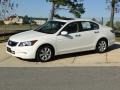 White Diamond Pearl - Accord EX V6 Sedan Photo No. 9