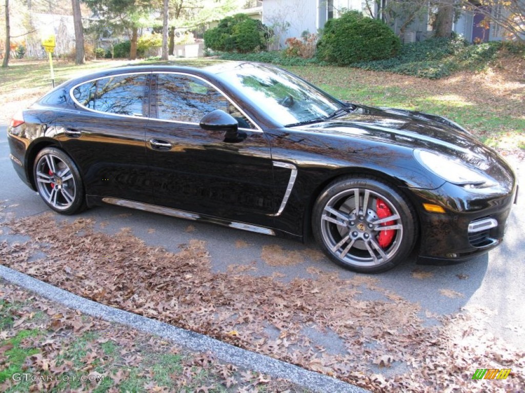 Black 2011 Porsche Panamera Turbo Exterior Photo #56733217