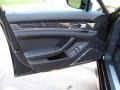 Black 2011 Porsche Panamera Turbo Door Panel