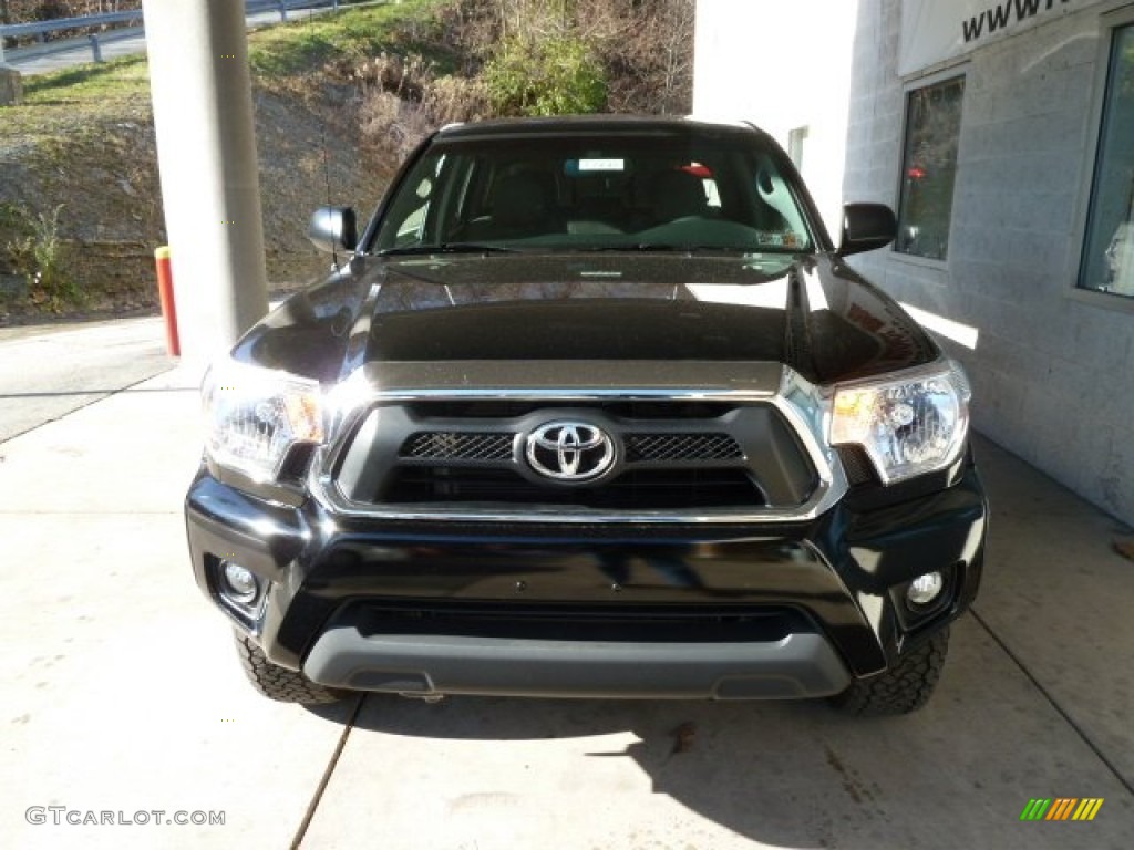 2012 Tacoma V6 TRD Double Cab 4x4 - Black / Graphite photo #6