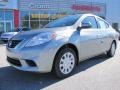 2012 Magnetic Gray Metallic Nissan Versa 1.6 SV Sedan  photo #1