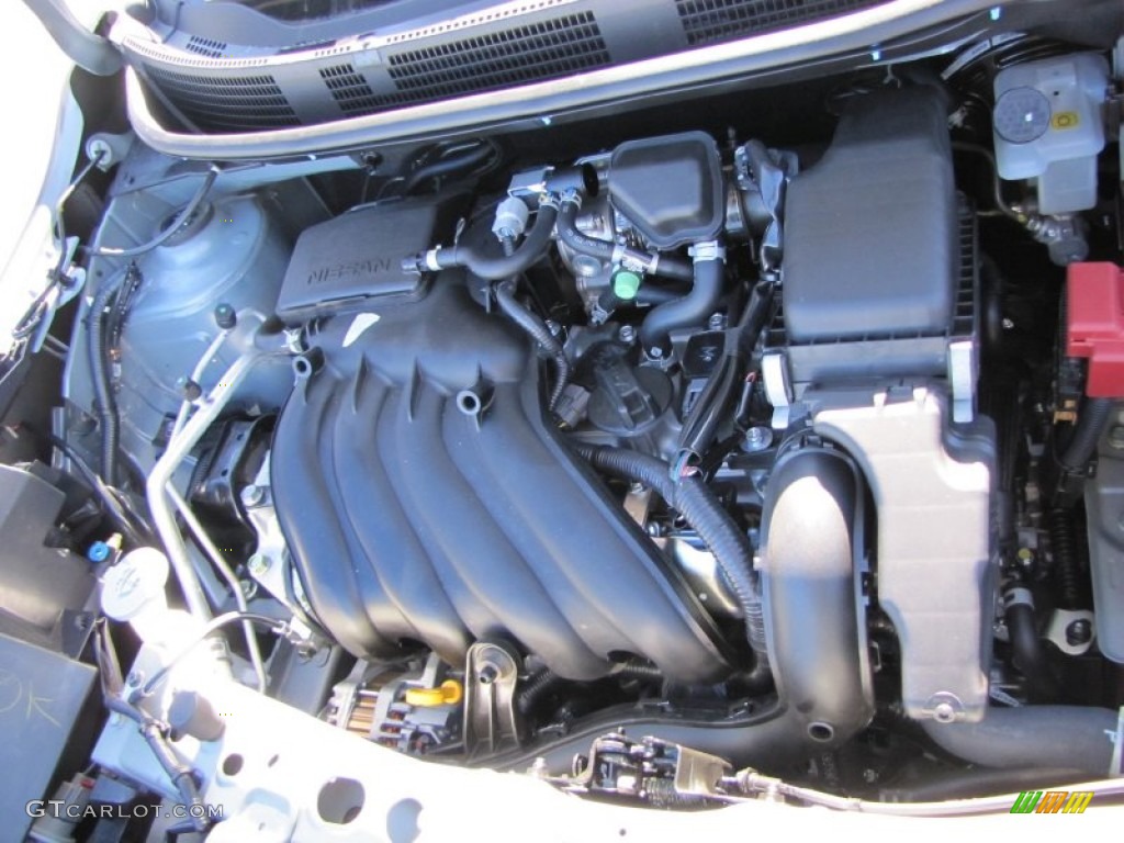 2012 Nissan Versa 1.6 SV Sedan 1.6 Liter DOHC 16-Valve CVTCS 4 Cylinder Engine Photo #56734281